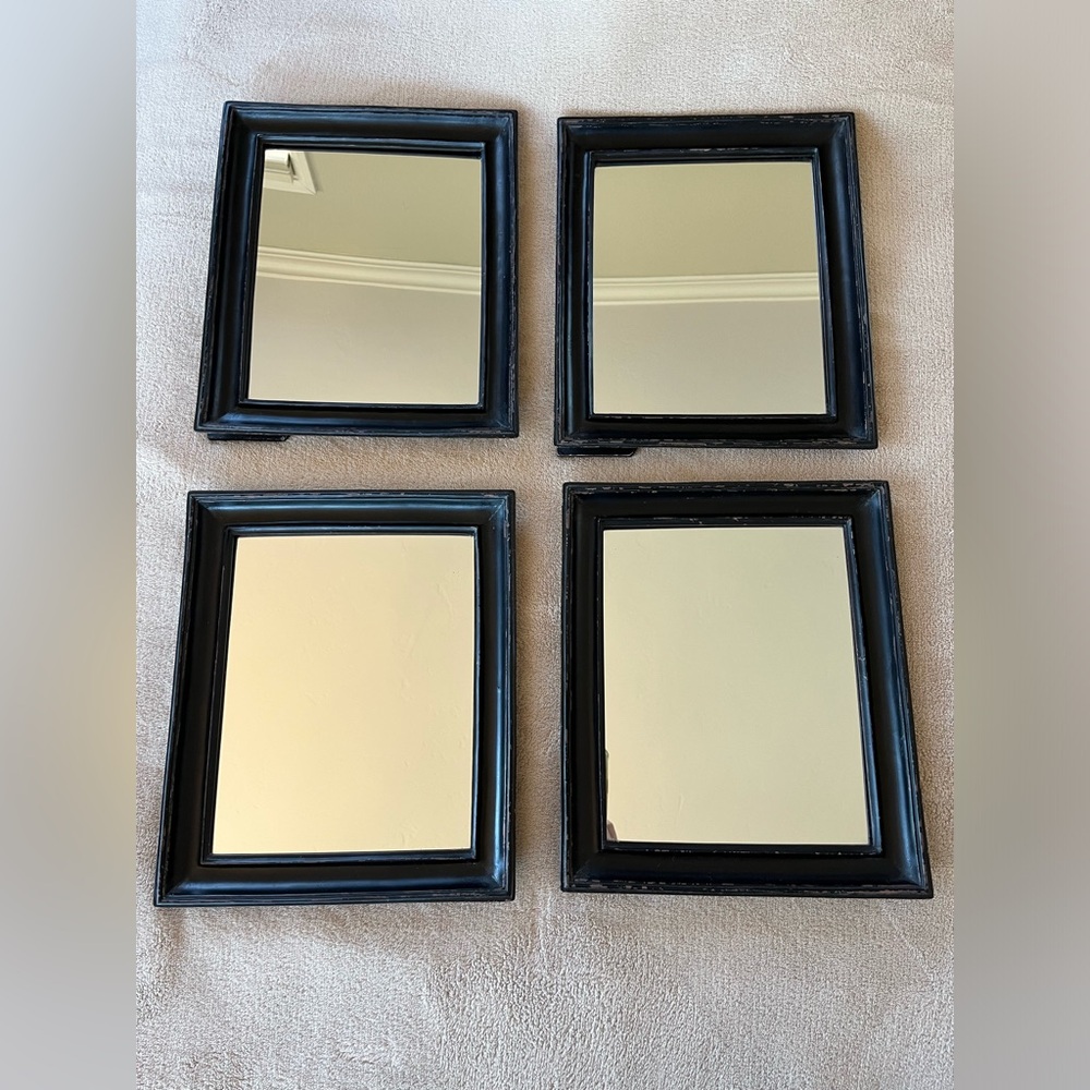 🤍 euc | antique mirror frame wall art | priced individually
